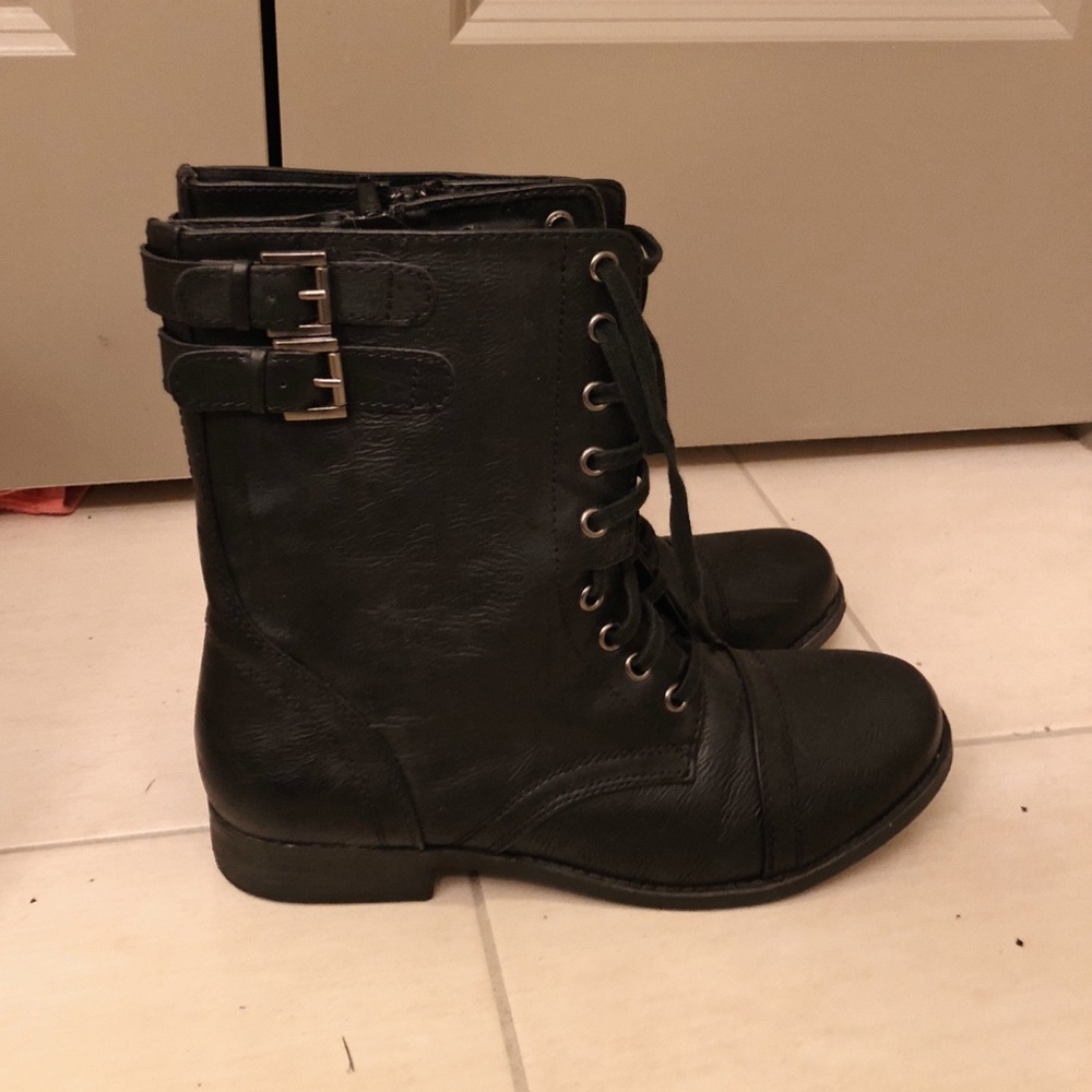 Black boots